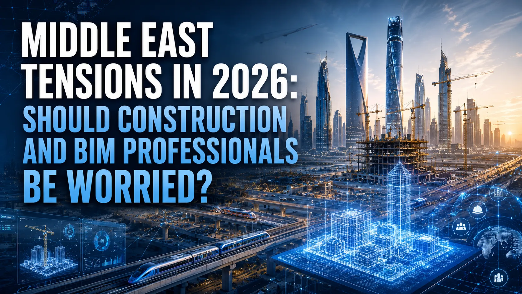 Middle East Tensions in 2026: Should Construction and BIM Professionals Be Worried?