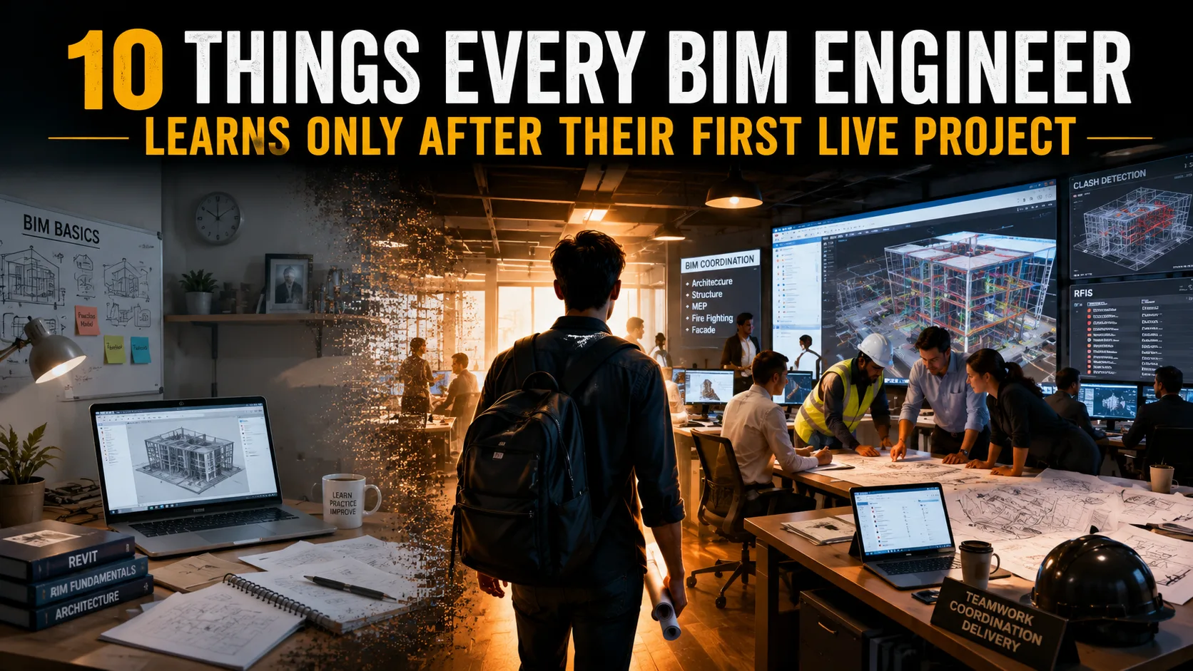 10 Things Every BIM Engineer Learns Only After Joining Their First Live Project