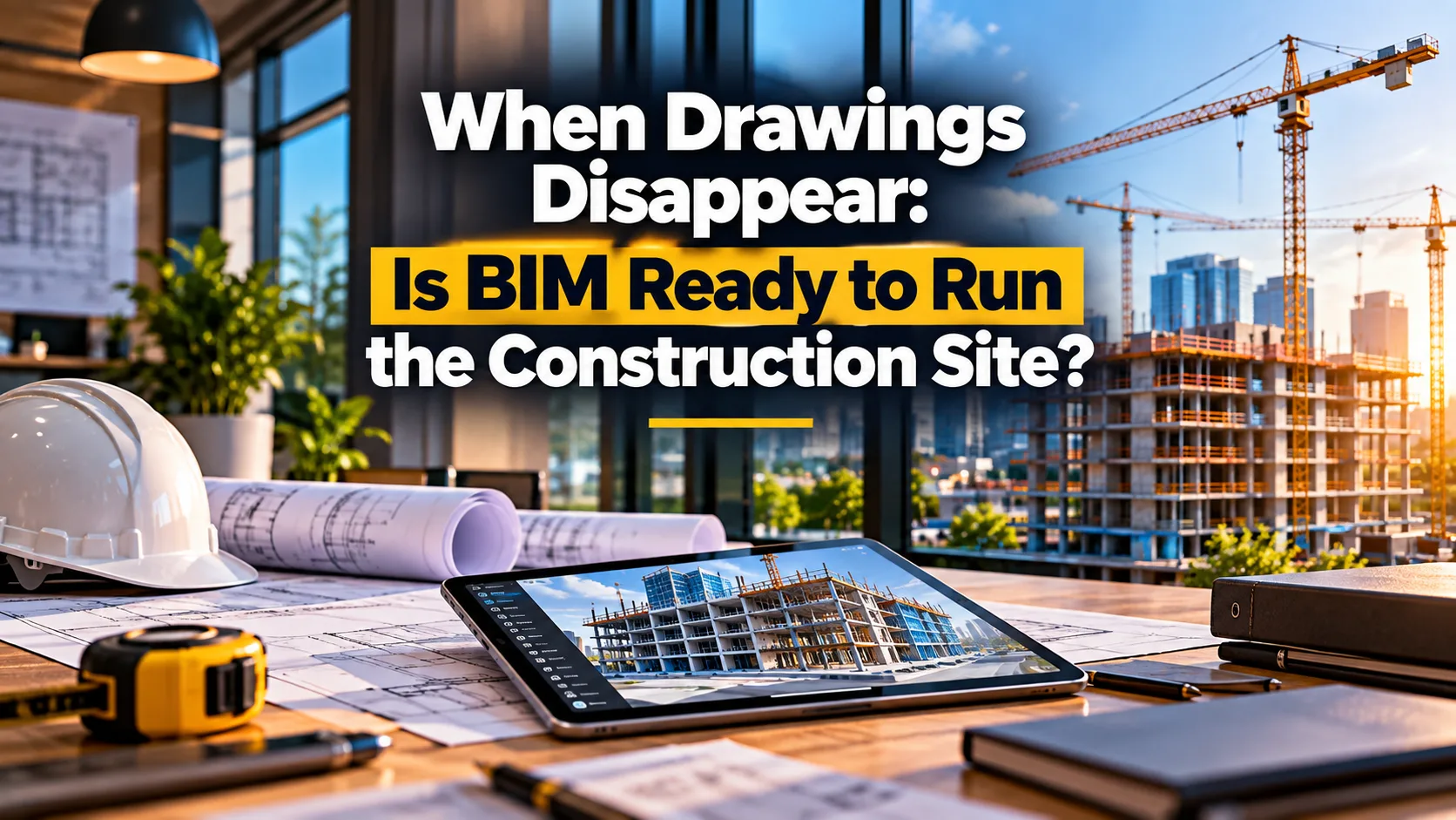 When Drawings Disappear: Is BIM Ready to Run the Construction Site?