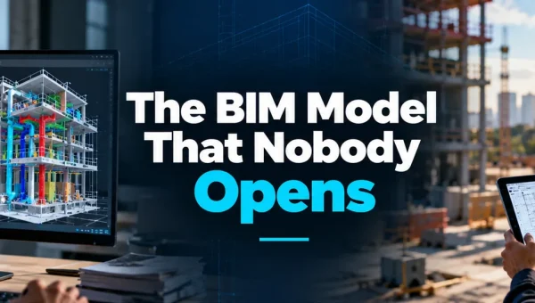 The BIM model that nobody opens: a complete model the site team cannot easily use