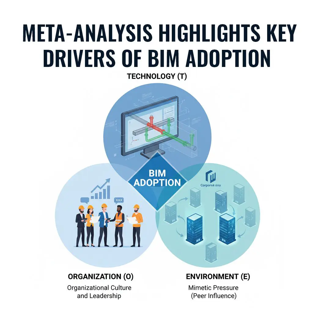Meta-Analysis Reveals Key Drivers of BIM Adoption