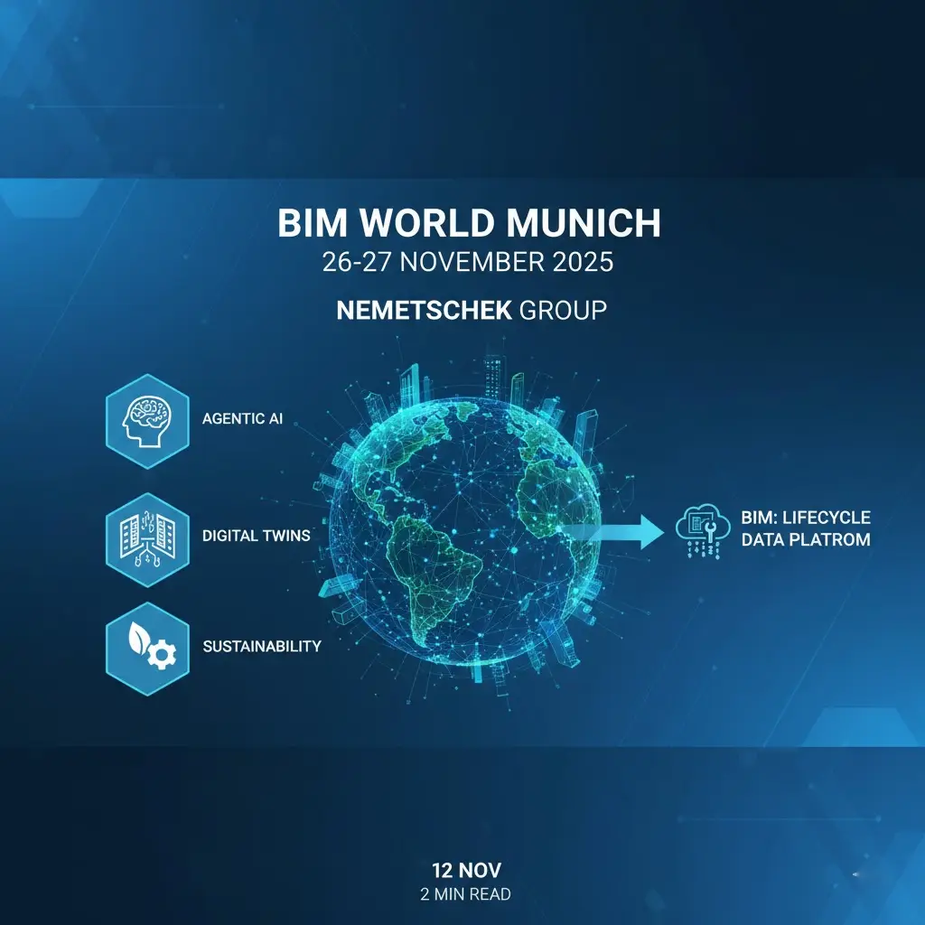 Nemetschek Group Highlights AI & Digital Twins at BIM World Munich 2025