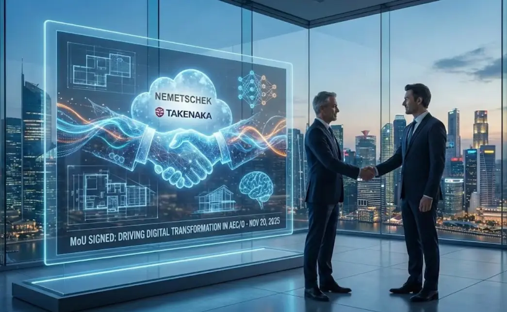 Nemetschek & Takenaka Sign Landmark MoU to Drive Digital Transformation in AEC/O