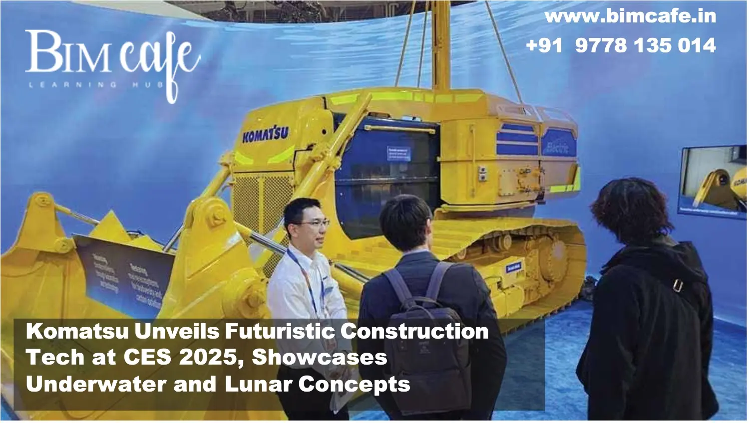 Komatsu Unveils Futuristic Construction Tech at CES 2025